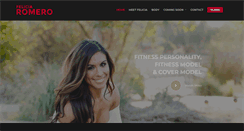 Desktop Screenshot of feliciaromero.com